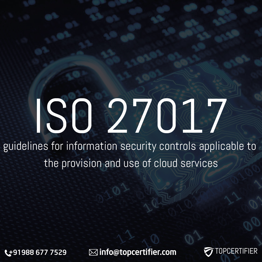 iso 27017 certification in Canada
