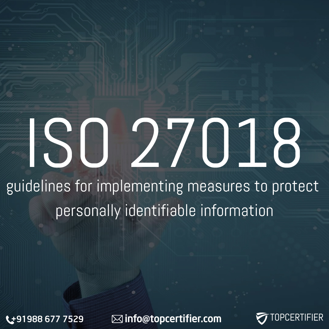 iso 27018 certification in Canada